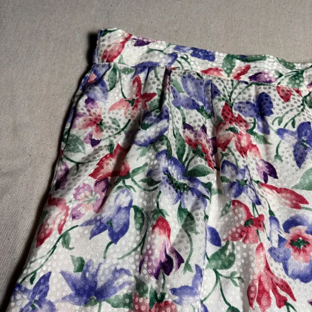 Vintage floral midi